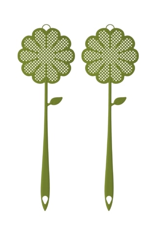 2 tapettes à mouches - Vert