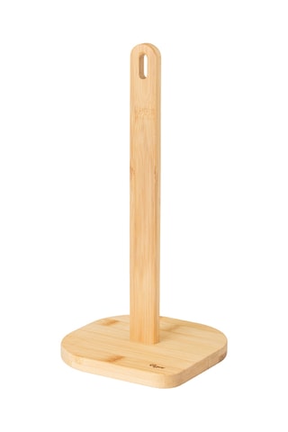 Porte essuie-tout en bambou - 15,5 x 15,5 x 31,5 cm