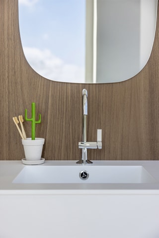 Pot à brosses à dents - Blanc