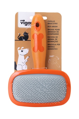 Brosse pour chien - 10 x 5 x 15,5 cm