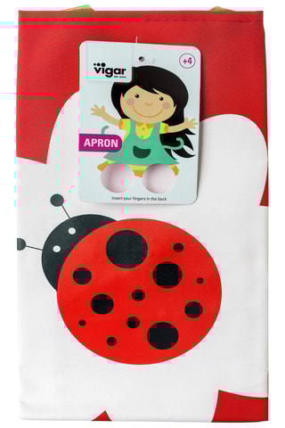 Tablier - Rouge et vert