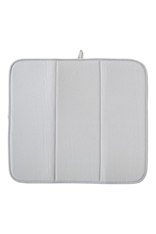 2 tapis de séchage de vaisselle - Gris et vert