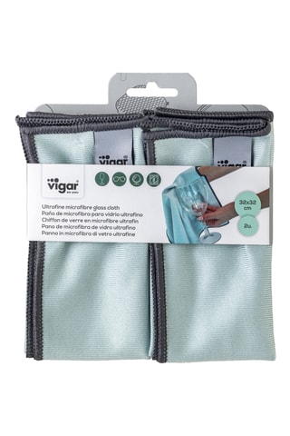 2 chiffons - Turquoise 