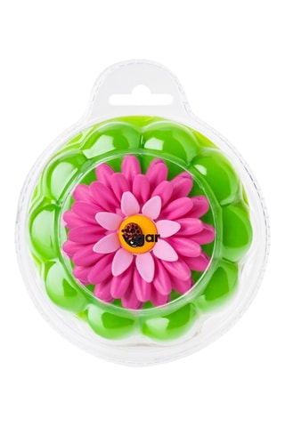 Bouchon de baignoire - Fuchsia et vert clair