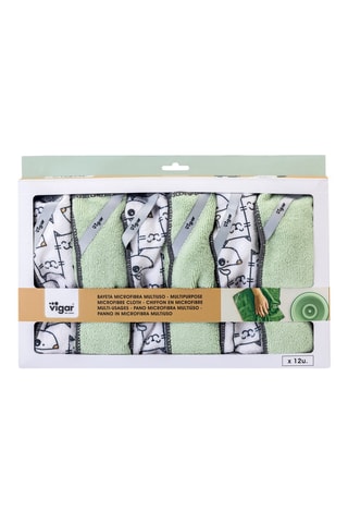 12 chiffons pour animaux - 38 × 38 cm