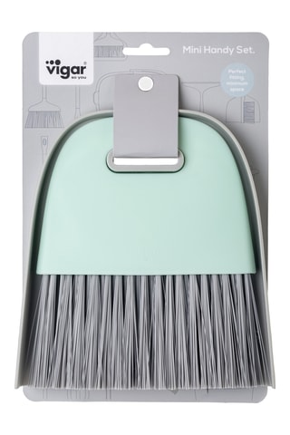 Pelle à poussière et mini balayette