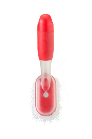 Brosse de nettoyage avec distributeur de savon - 21,5 x 6 x 12 cm