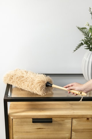 Plumeau en bambou - 10 x 10 x 61,5 cm