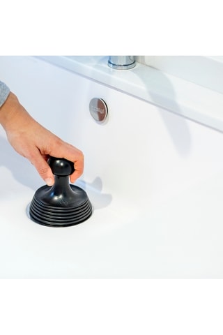 2 déboucheurs à soufflet - 10,5 x 10,5 x 15 cm