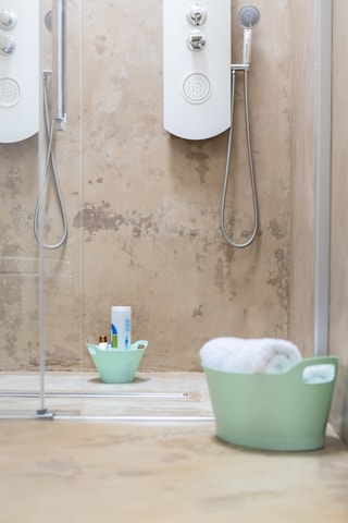 Panier rond - 24 cm - Turquoise