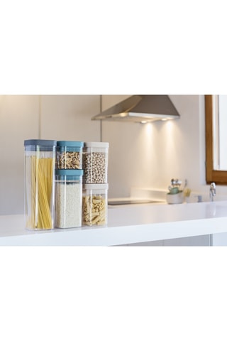 5 boîtes de conservation en silicone - 50, 80, 120 et 190 cl