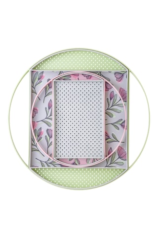 4 plateaux de service - 42 x 42 x 3 cm