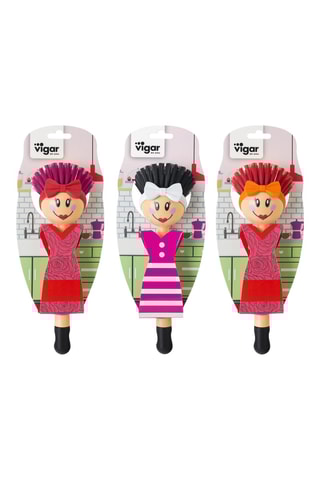 3 brosses à vaisselle