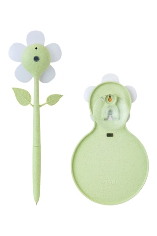 Ensemble d'accessoires de papeterie - Vert clair et marron clair