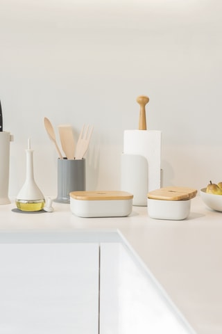 Porte-ustensiles - 13,5 x 13,5 x 14,9 cm