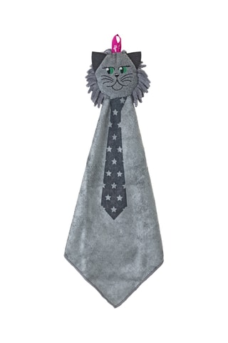 4 essuie-mains et un porte-serviette