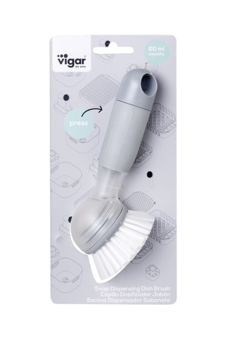 Brosse à vaisselle avec distributeur de savon