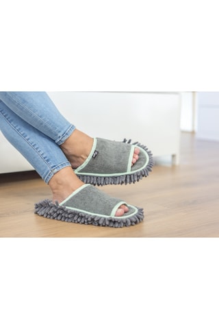 2 paires de pantoufles - Gris clair