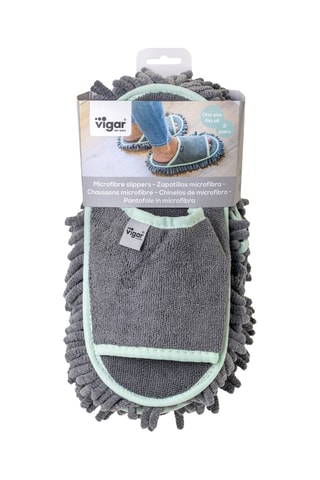 2 paires de pantoufles - Gris clair