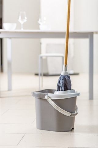 Seau rectangulaire avec essoreuse - 12 l