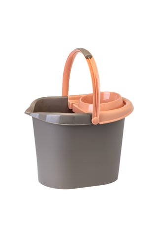 Seau rectangulaire avec essoreuse - 12 l