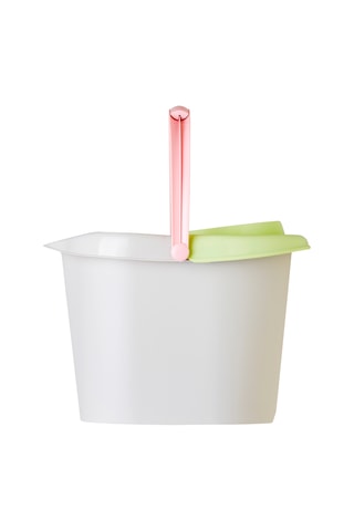 Balde retangular com escorredor - 12 l