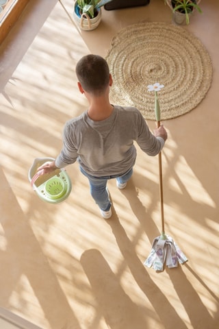 Balde retangular com escorredor - 12 l