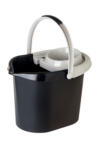 Balde retangular com escorredor - 12 l