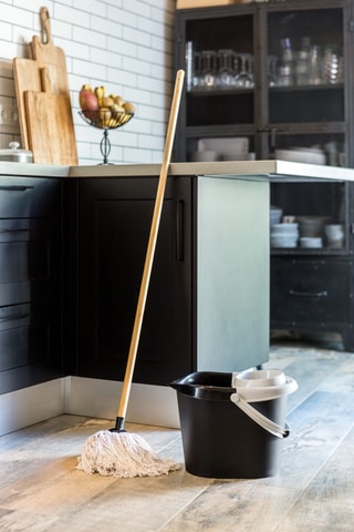 Balde retangular com escorredor - 12 l