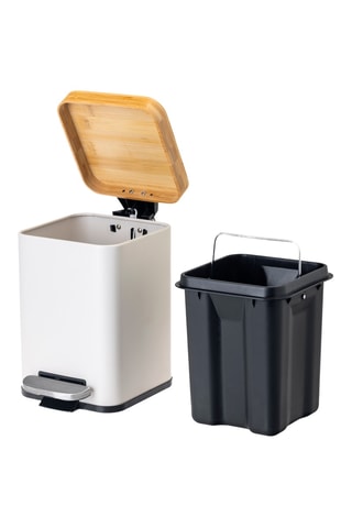 Poubelle en bambou - 3 l