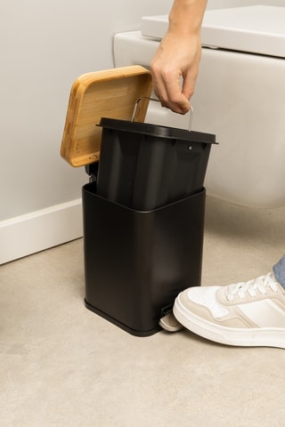 Poubelle en bambou - 3 l