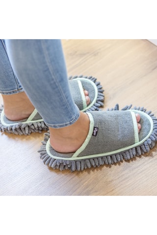 Pantoufles - Gris clair