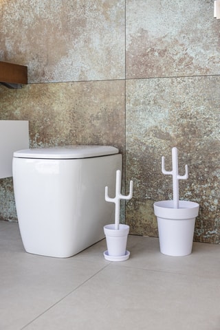 Set brosse WC - Blanc