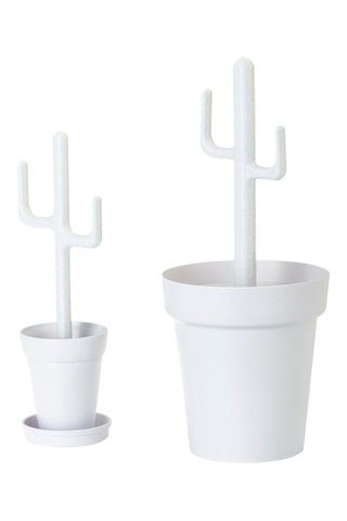 Set brosse WC - Blanc