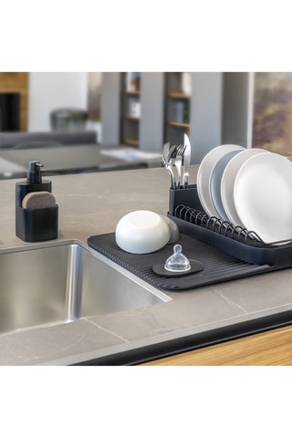 Egouttoir à vaisselle et couverts - 42,5 x 34,5 x 12 cm