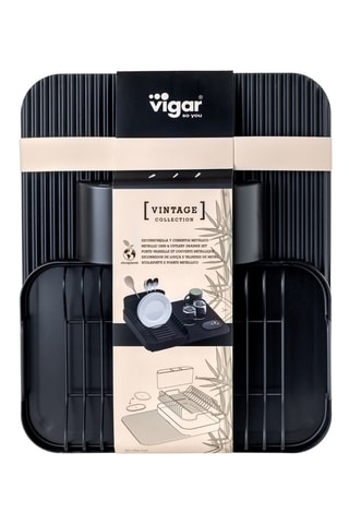 Egouttoir à vaisselle et couverts - 42,5 x 34,5 x 12 cm