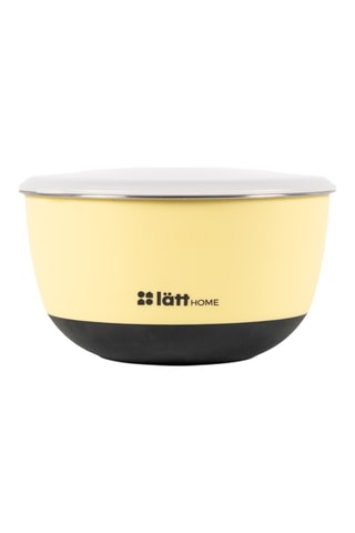 Bol en acier inoxydable avec couvercle - 19 cm