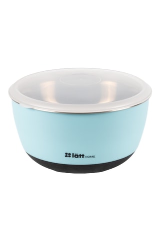 Bol en acier inoxydable avec couvercle - 23 cm