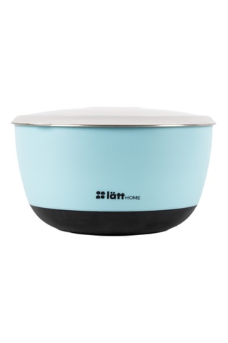 Bol en acier inoxydable avec couvercle - 23 cm