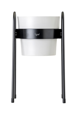 Jardinière - 20,5 x 19 x 36 cm - Noir