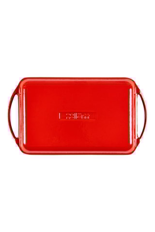 Gril en fonte émaillée - 39,5 × 22 × 3,5 cm