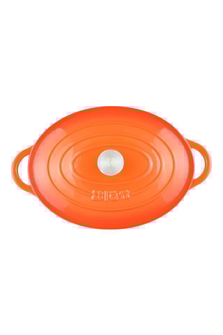 Cocotte ovale en fonte émaillée - 33 x 11 cm - 6 l