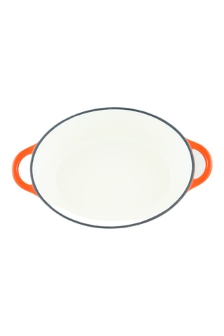 Cocotte ovale en fonte émaillée - 33 x 11 cm - 6 l