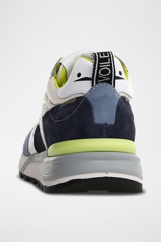 Baskets en cuir Magg - Bleu