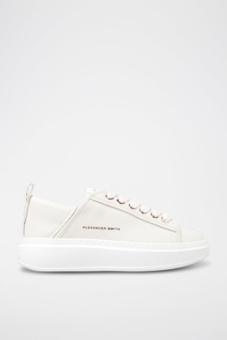 Baskets en cuir - Blanc