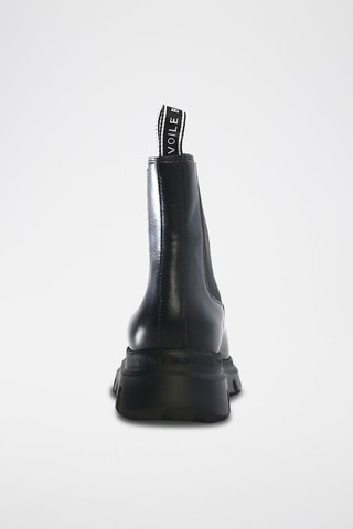 Bottines Chelsea en cuir - Noir