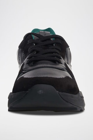 Baskets en cuir ClubB21 - Noir