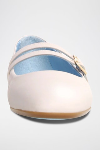 Babies en cuir nappa - Blanc