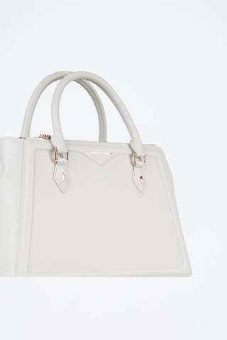 Sac à main en cuir - Gris