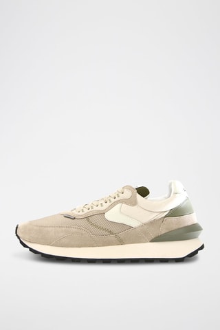 Baskets en nubuck - Beige